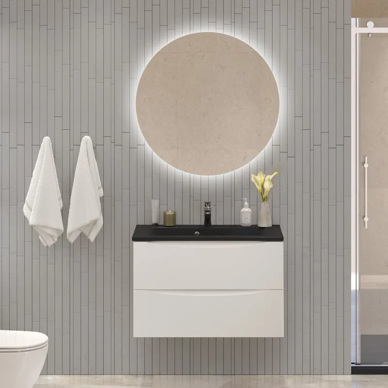 Тумба под раковину без столешницы BelBagno Marino 80 bianco opaco Sancos — официальный сайт