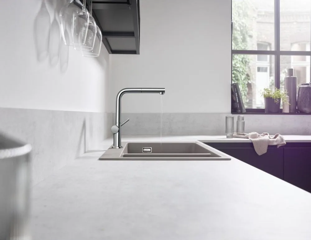Смеситель для кухни Hansgrohe Talis M54 72808000 хром Sancos — официальный сайт