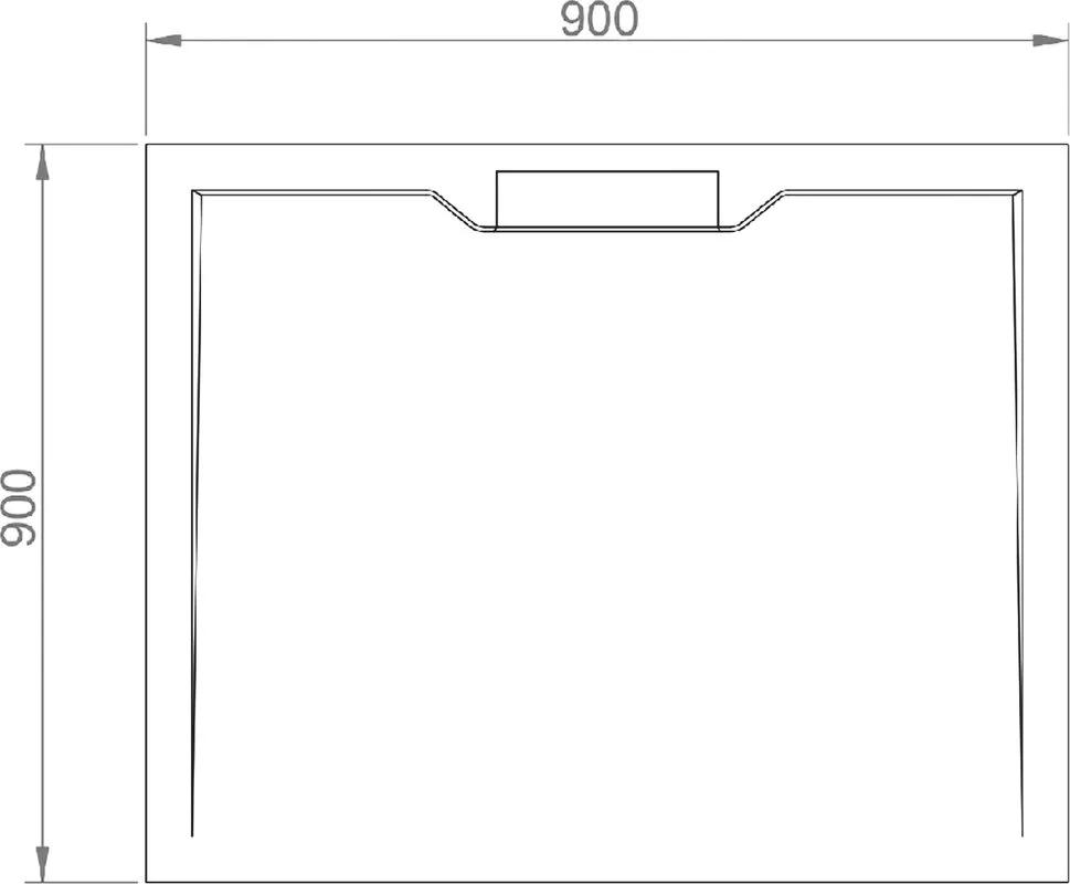 Поддон для душа RGW Stone Tray STE MW 90x90, белый мрамор Sancos — официальный сайт