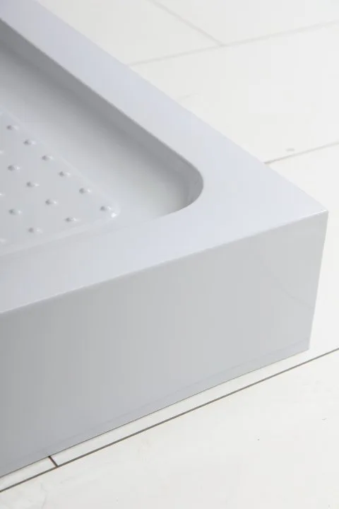 Поддон для душа BelBagno Tray L 100х80 R550 с сифоном Sancos — официальный сайт
