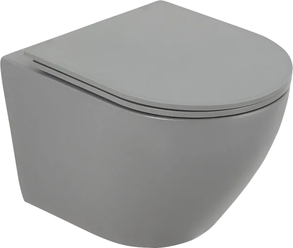 Унитаз подвесной BelBagno Colorato BB062CHR-GR Sancos — Оригинал