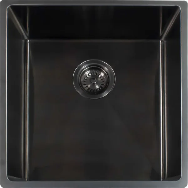 Мойка кухонная Reginox Miami 3,5" PVD 40x40 gun metal Sancos — Оригинал