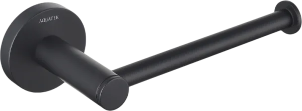 Держатель туалетной бумаги AQUATEK Европа AQ4108MB матовый черный Sancos — Оригинал