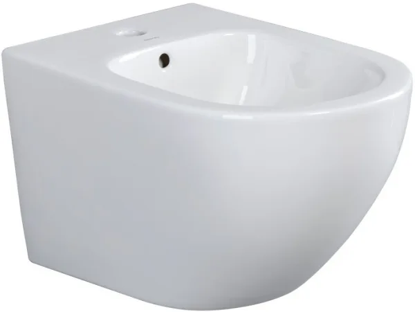 Биде подвесное Splendy Light LI10852V1WG, crystal glaze, белый глянец Sancos — Оригинал