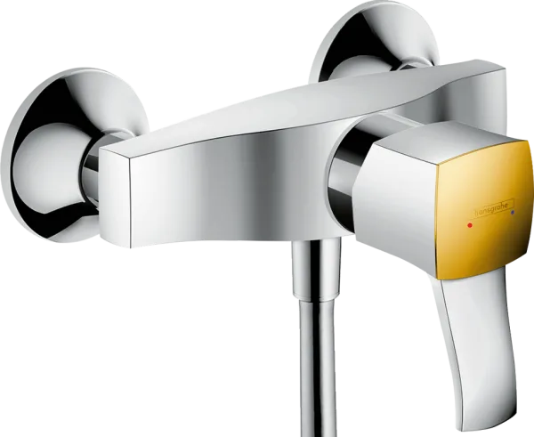 Смеситель для душа Hansgrohe Metropol Classic 31360090 хром - золото Sancos — Оригинал
