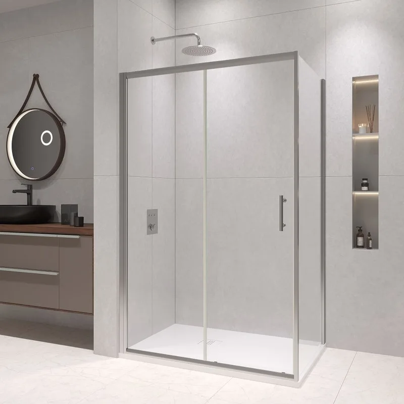 Душевой уголок RGW Passage PA-145 (875-895)x(1175-1195)x1850 профиль хром Sancos — официальный сайт