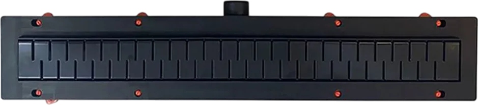 Душевой трап (лоток) MCH Chudej Medium CH650MC, 65 см, матовый черный Sancos — официальный сайт