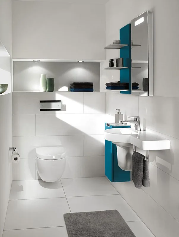 Чаша для унитаза подвесного Villeroy & Boch Subway Plus 6600 10R1 alpin Sancos — официальный сайт