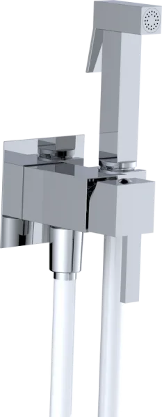 Гигиенический душ RGW Shower Panels SP-212 со смесителем, С ВНУТРЕННЕЙ ЧАСТЬЮ, хром Sancos — Оригинал