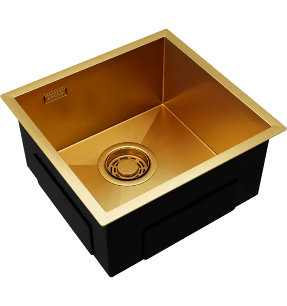 Мойка кухонная Emar PVD EMB-131 PVD Nano Golden Sancos — Оригинал