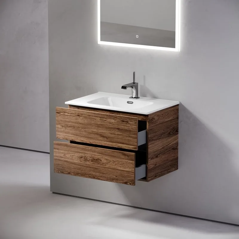 Тумба с раковиной Sancos Urban 60 дуб чарльстон, белая раковина CN7001 Sancos — официальный сайт