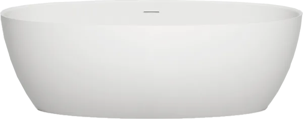 Ванна из искусственного камня Salini Alda S-Sense 180x90 см, отдельностоящая, белая, овальная, со сл Sancos — Оригинал