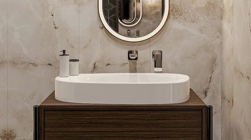 Накладная раковина WHITECROSS Moonstone F 0732.070035.100 70 см, белый глянец Sancos — официальный сайт