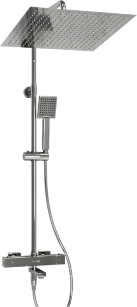 Душевая стойка Wasserkraft Aller A199.119.141.010.CH Thermo, с термостатом, хром Sancos — Оригинал