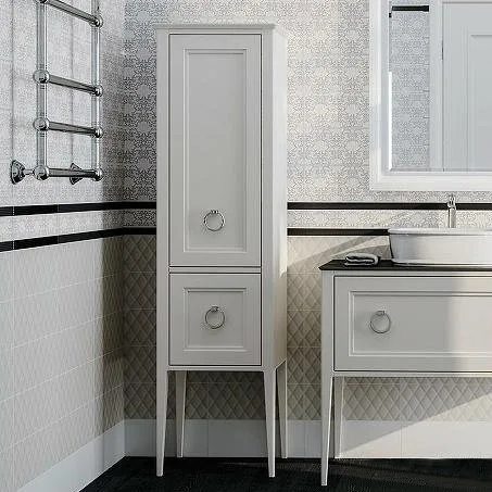 Шкаф-пенал для ванной KERAMA MARAZZI Plaza Classic Neo 165 белый матовый Sancos — Оригинал
