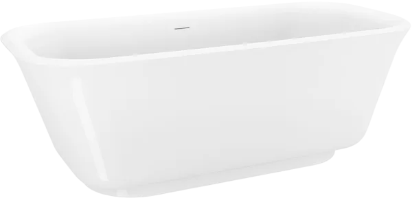 Акриловая ванна BelBagno Due BB702 170x80 см, отдельностоящая, белая, на ножках, со сливом-переливом Sancos — Оригинал