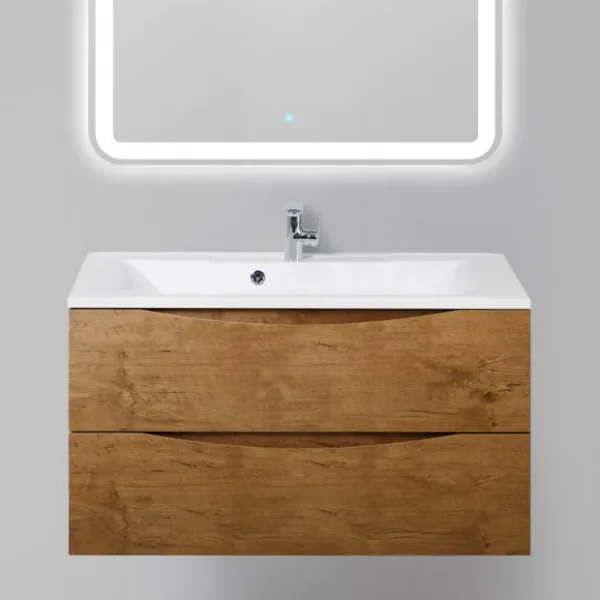 Тумба под раковину без столешницы BelBagno Marino 100 rovere nature Sancos — Оригинал