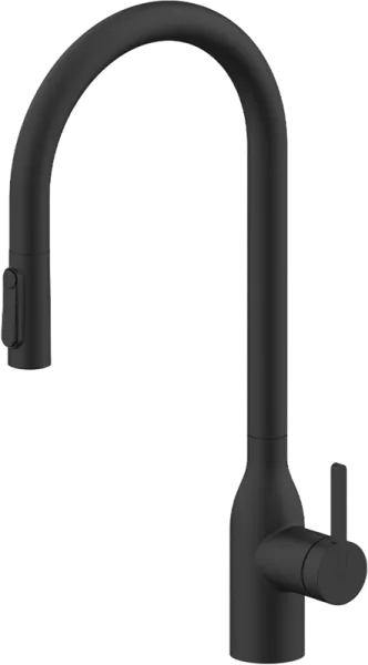 Смеситель для кухни Paulmark Universal Un213880-AN антрацит Sancos — Оригинал