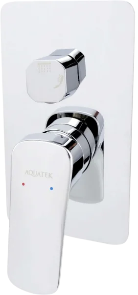 Встраиваемый смеситель AQUATEK Вега AQ1046CR С ВНУТРЕННЕЙ ЧАСТЬЮ, хром Sancos — Оригинал