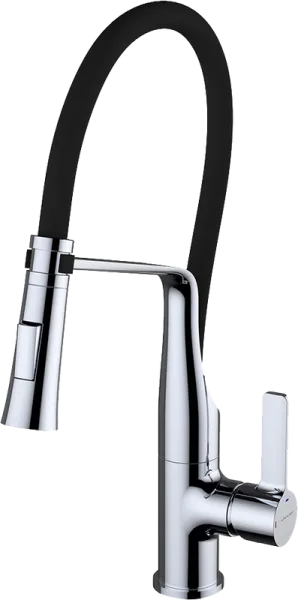 Смеситель для кухни Clever Chef 99735 хром, с гибким изливом Sancos — Оригинал
