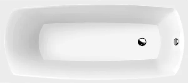 Акриловая ванна Villeroy & Boch My Art UBQ170MYA2V-01 170x75 см, встраиваемая, цвет альпийский белый Sancos — Оригинал