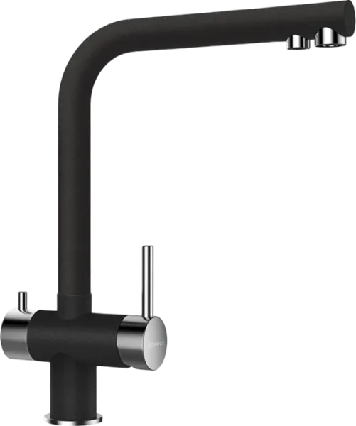 Смеситель для кухни Schock Cristalite Wellus New оникс Sancos — Оригинал
