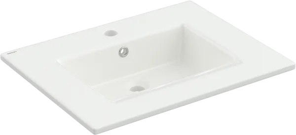 Раковина Berges Ego 61x48, глянцевая белая Sancos — Оригинал