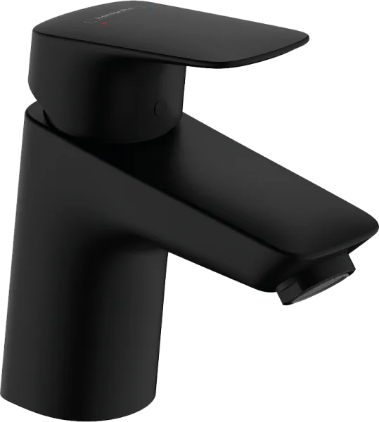 Смеситель для раковины Hansgrohe Logis 70 71077670 матовый черный Sancos — Оригинал