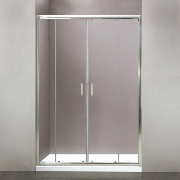 Душевая дверь в нишу BelBagno Uno 195 BF 2 180 C Cr стекло прозрачное Sancos — Оригинал