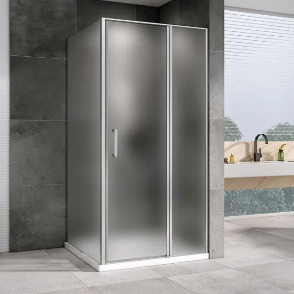 Душевой уголок Abber Sonnenstrand AG04120MS-S75M 120x75, профиль хром, стекло матовое Sancos — Оригинал