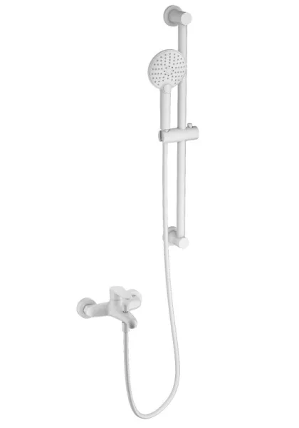 Смеситель для ванны с душем Wonzon & Woghand WW-AE3205-MW, матовый белый Sancos — Оригинал