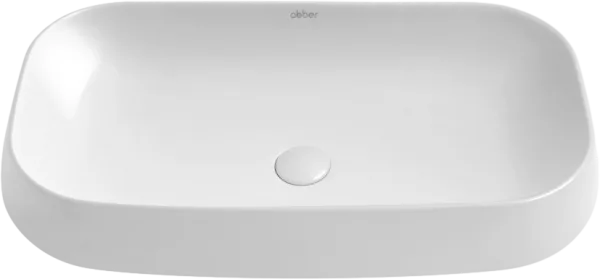 Накладная раковина Abber Rechteck AC2210 белая Sancos — Оригинал