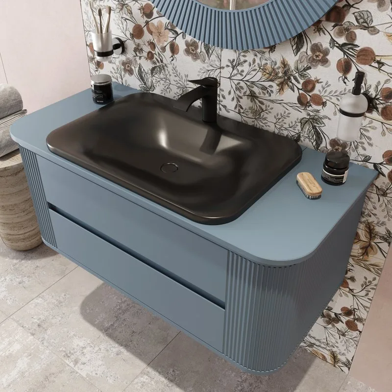 Смеситель для раковины Hansgrohe Vivenis 80 75012670 матовый черный Sancos — официальный сайт