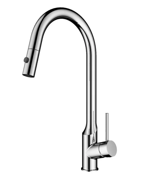 Смеситель для кухни Wonzon & Woghand WW-A21252-BS брашированный никель Sancos — Оригинал