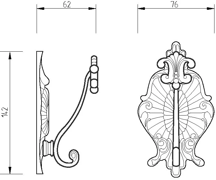 Крючок Migliore Elisabetta 17069 золото Sancos — официальный сайт