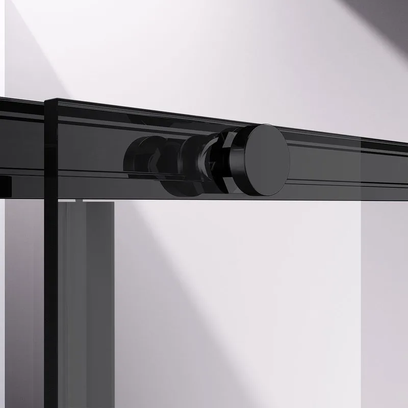 Душевой уголок Vincea Slim-N VSR-4SN9014CLB 140х90 см, профиль черный Sancos — официальный сайт