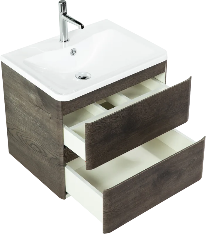 Тумба под раковину без столешницы BelBagno Albano 70 подвесная, rovere nature grigio Sancos — официальный сайт