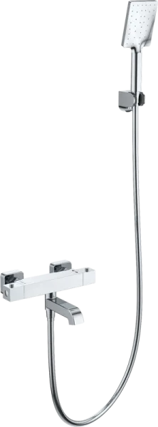 Термостатический смеситель Wonzon & Woghand WW-B2026-A1-CR, для ванны с душем, хром Sancos — Оригинал