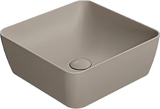 Накладная раковина GSI Nubes 903805 38, бежевая Sancos — Оригинал