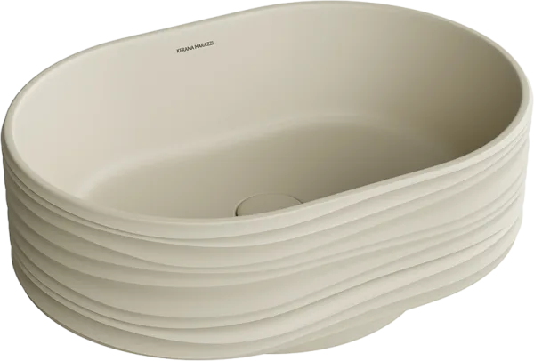 Накладная раковина KERAMA MARAZZI Sabbia 50 песочная матовая Sancos — Оригинал