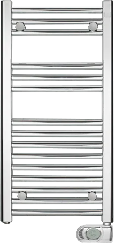 Полотенцесушитель электрический Zehnder Aura PBECZ-080-040/MQ CR 80x40 хром Sancos — Оригинал