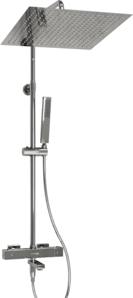 Душевая стойка Wasserkraft Aller A199.119.103.010.CH Thermo, с термостатом, хром Sancos — Оригинал