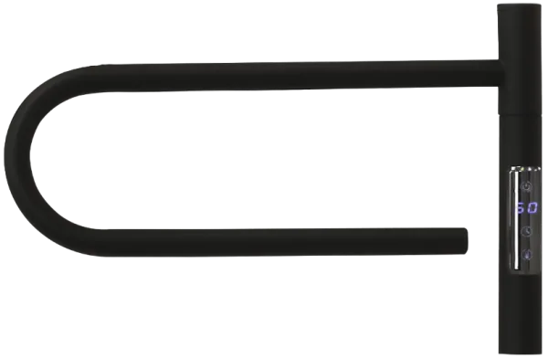 Полотенцесушитель электрический Vincea VTD-1P1BE 40х25 черный Sancos — Оригинал