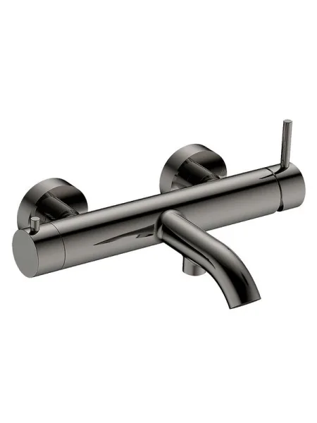 Смеситель для ванны, метал Gun metal, AQUAme AQM6212GM Siena Sancos — Оригинал