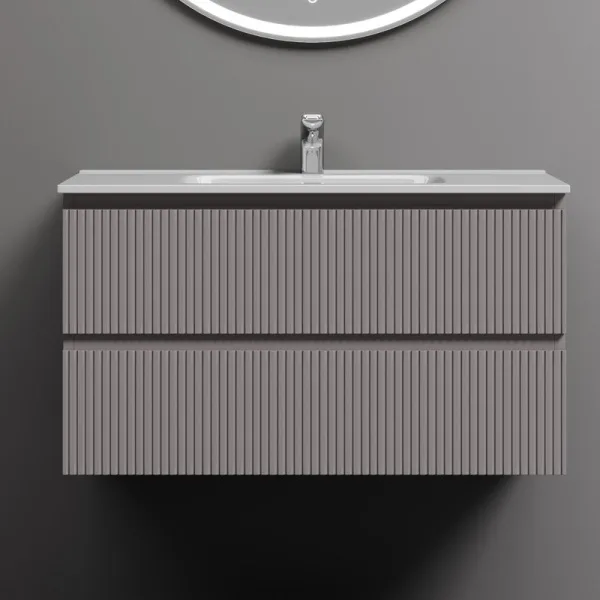 Тумба с раковиной Sancos Snob T 90 doha soft, раковина CN7002 Sancos — Оригинал