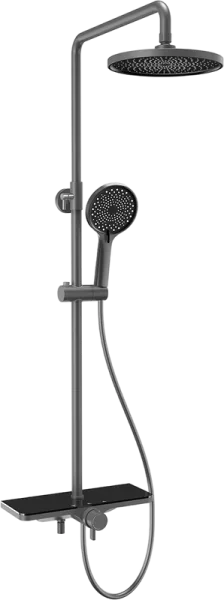 Душевая стойка AQUAme AQM8002G, серая Sancos — Оригинал