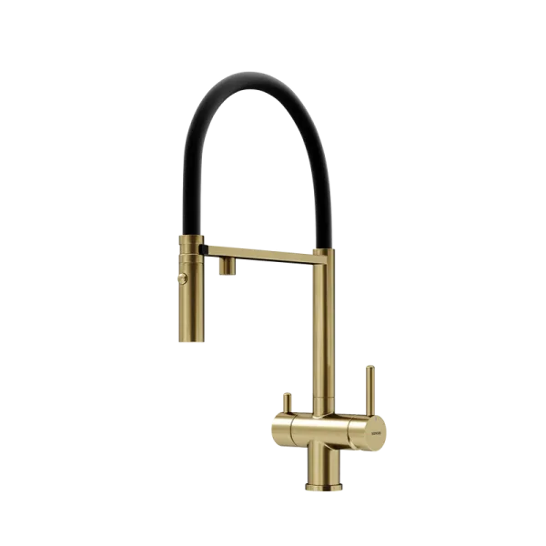 Смеситель для кухни Sancos Imola SC4010BGbh под фильтр, брашированное золото Sancos — Оригинал