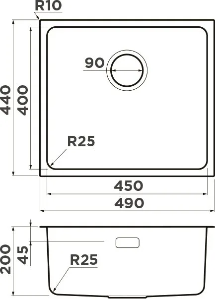 Мойка кухонная Omoikiri TADZAVA 49-U/I светлое золото Sancos — официальный сайт