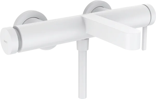 Смеситель для ванны с душем Hansgrohe Finoris 76420700, матовый белый Sancos — Оригинал