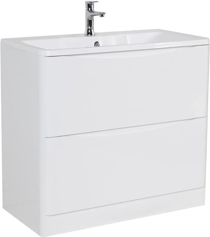 Тумба под раковину без столешницы BelBagno Acqua 80 напольная, bianco lucido Sancos — официальный сайт